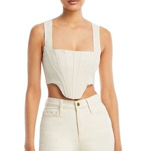 NWT Staud Alice Top - Natural